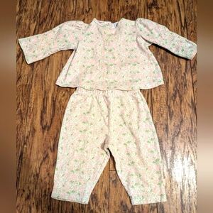 Vintage Floral Long Sleeve Set‎